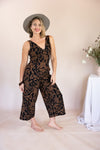 Wide Leg Jumpsuit - Burdock and Bird Print