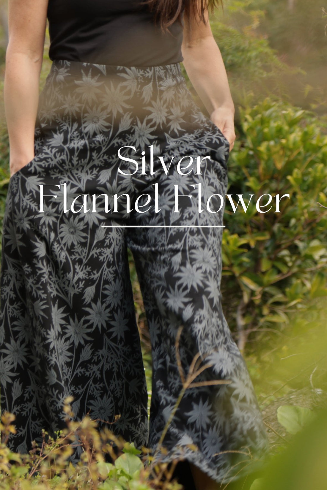  Art to WEAR - Flannel Flowers Print