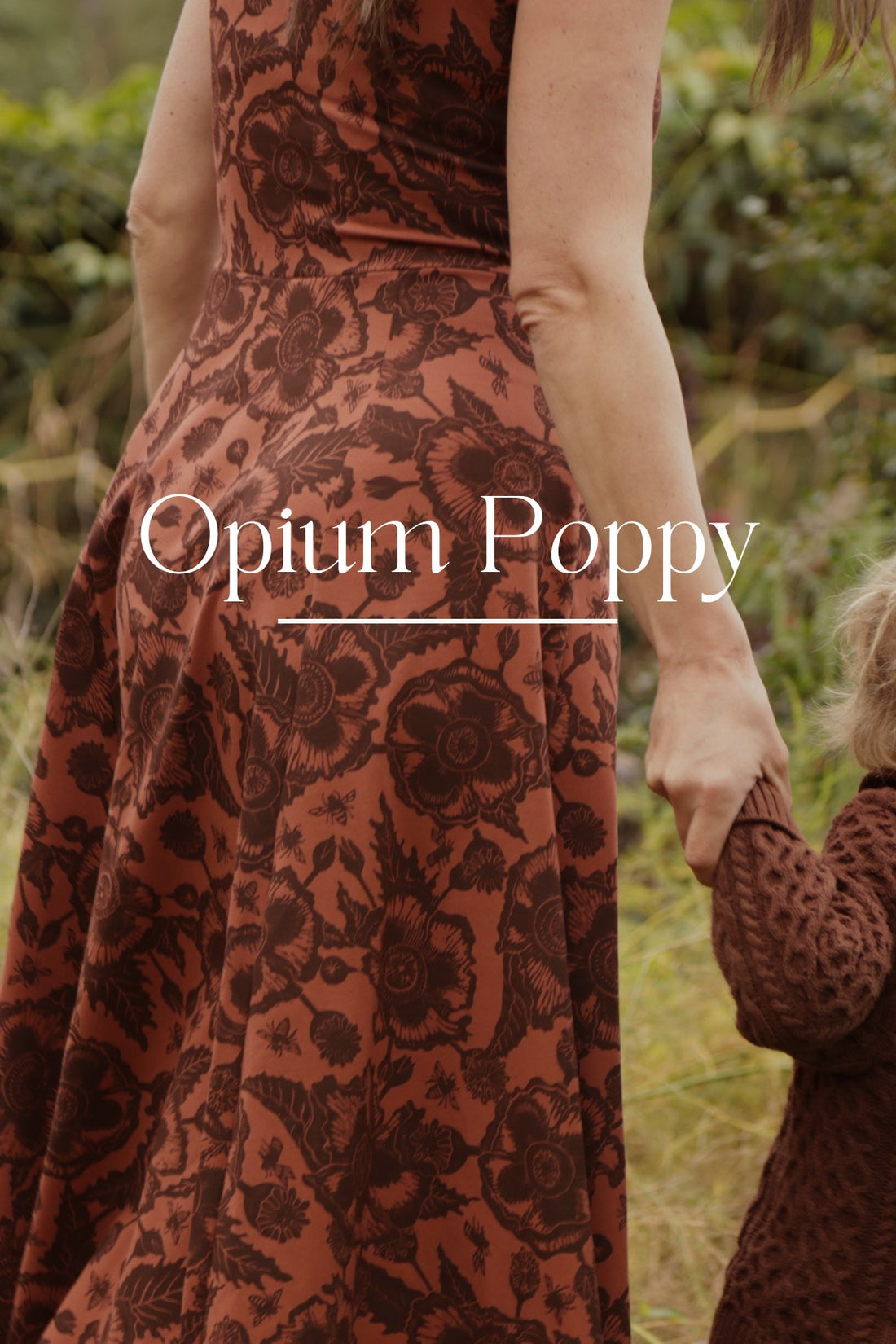  Art to WEAR - Opium Poppies Print