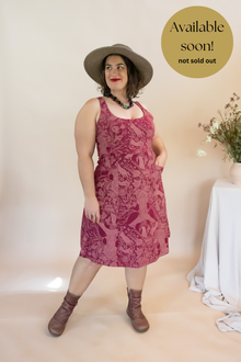  Poppy Dress - Self Care Print