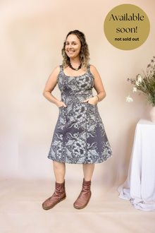  Poppy Dress - Nightwalk Print