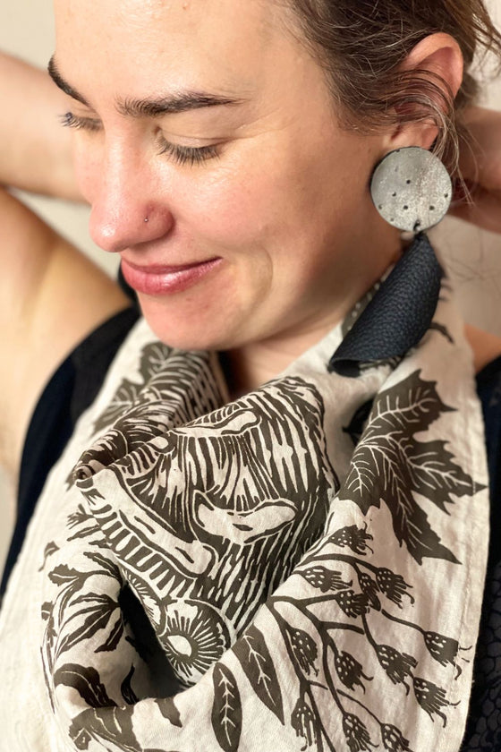 Linen Bandana - Appalachian Herbalist