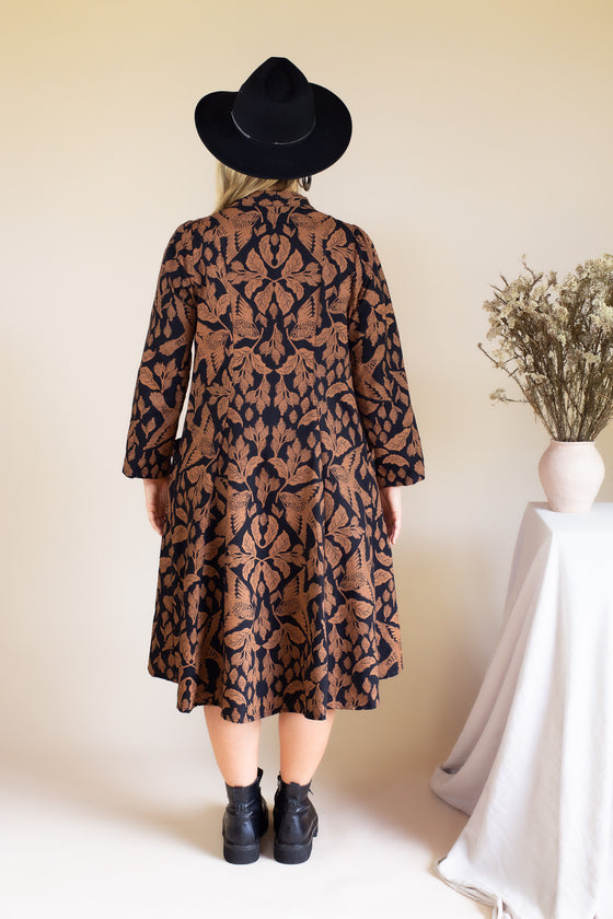 Tramp Coat - Burdock and Bird Print