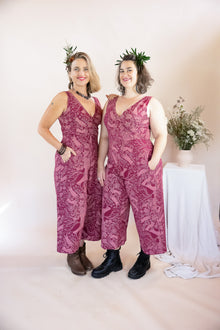  Wide Leg Jumpsuit - Self Care Print