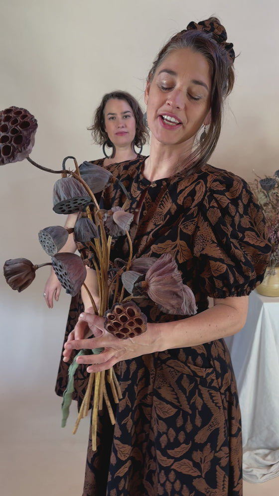 Linen Puff Top - Burdock and Bird