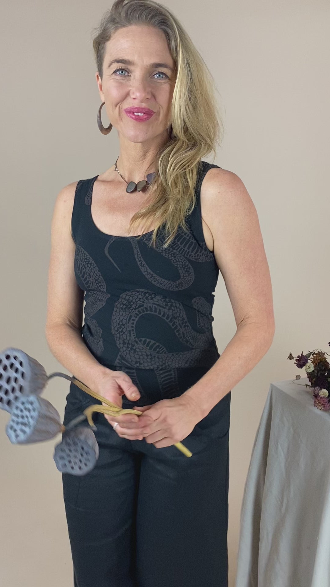 Organic Tank - Diamond Python