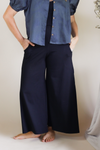 Organic Wide Leg Pants - Black (12)